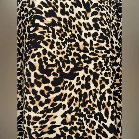 ZARA Animal Print Oversized Blouse size L - Picture 8 of 16